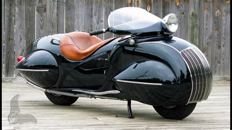 1930 Henderson Classic Art Deco Custom Motorcycle Youtube