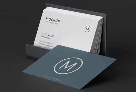 35 Free Business Card Mockup Templates For A Stylish Presentation