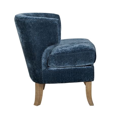 Velvet elastic stretch recliner chair covers wing back armchair seater slipcover. Tommy Hilfiger Swansea Wingback Barrel Chair Navy Blue ...