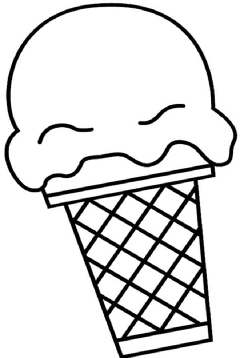 See more ideas about ice cream coloring pages, coloring pages, ice cream. Ice Cream Cone Coloring Page - ClipArt Best