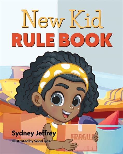 New Kid Rule Book By Sydney Jeffrey English Hardcover Book Free