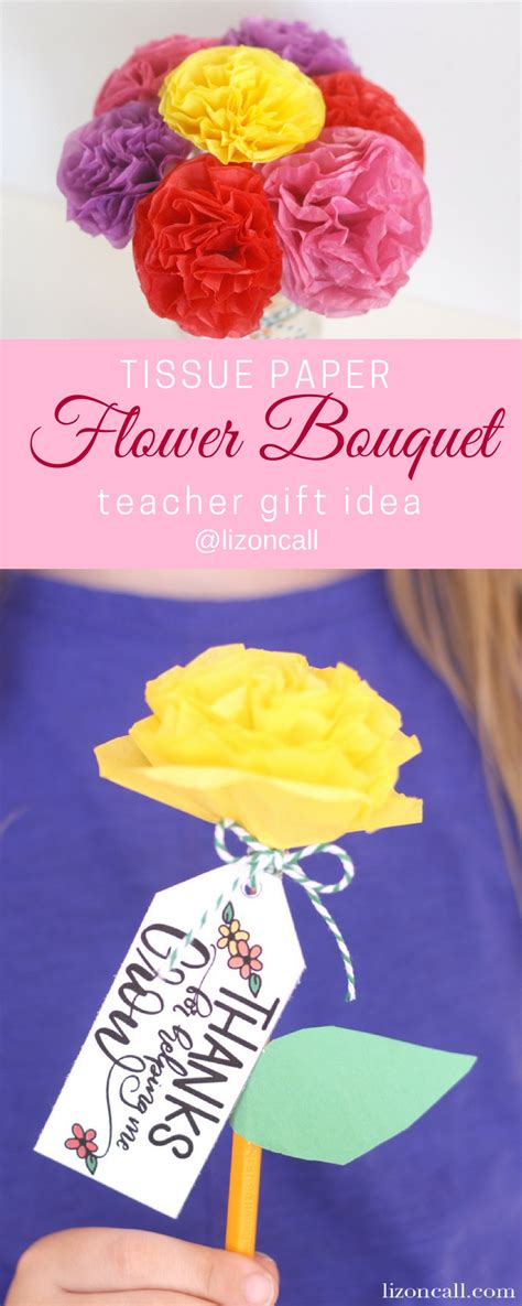 And to inspire you to use beads as one of. DIY Tissue Paper Flower Tutorial Teacher Appreciation ...