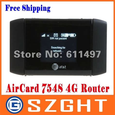 Atandt Sierra Wireless Mobile Hotspot Wifi Elevate 4g Mifi Router Aircard