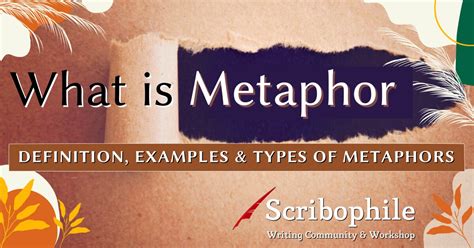 What Is A Metaphor Definition Examples And Types Of Metaphors 2022