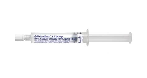 Posiflush Xs Pre Filled Saline Syringes Bd