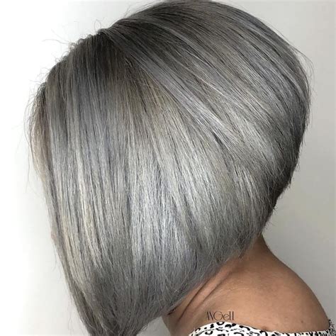 And that's why we love them. Short Gray Hairstyles for Older Women Over 50 - Gray Hair Colors 2021-2022 - HAIRSTYLES