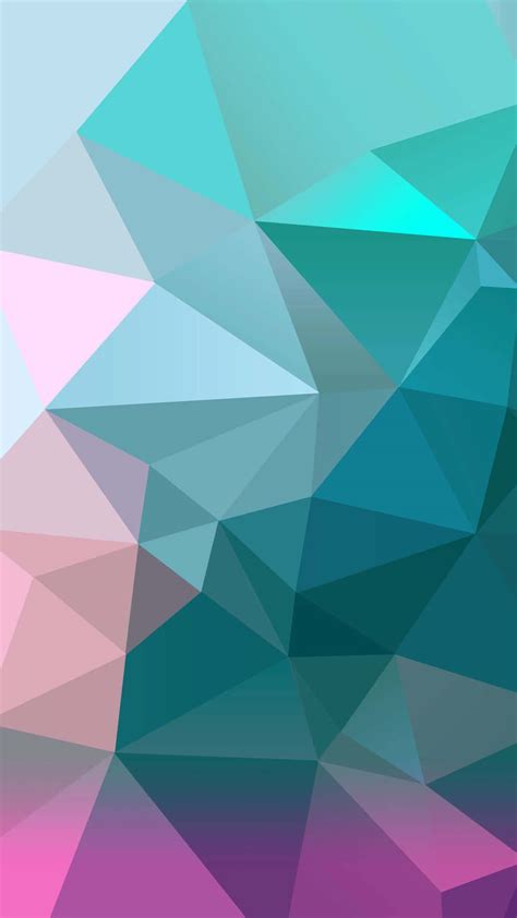 Download Polygon 3d Illusion Pastel Background