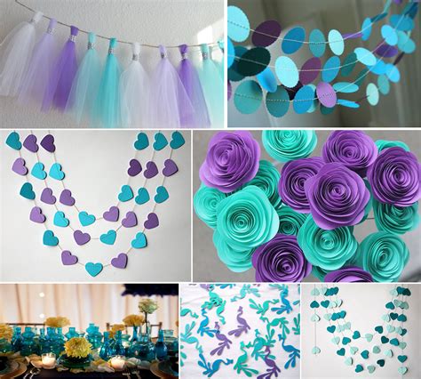 Best Ideas For Purple And Teal Wedding Lianggeyuan123