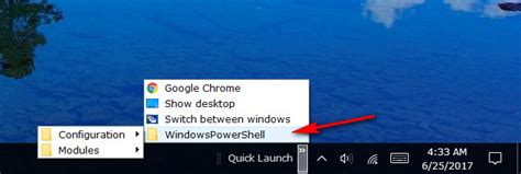 Add New Applications To Quick Launch Menu In Windows