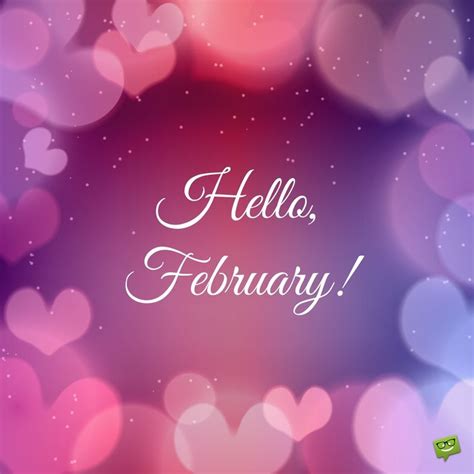 Hello February Hello February Valentines Day Wishes Happy