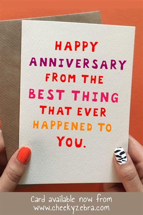 Best Thing Funny Anniversary Cards Birthday Cards For Girlfriend