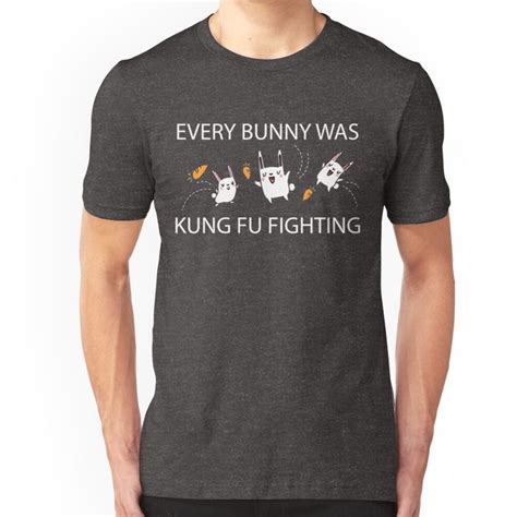 Sarcastic Humor Graphic Tee Shirts Kung Fu Tshirt Designs Slim Fit