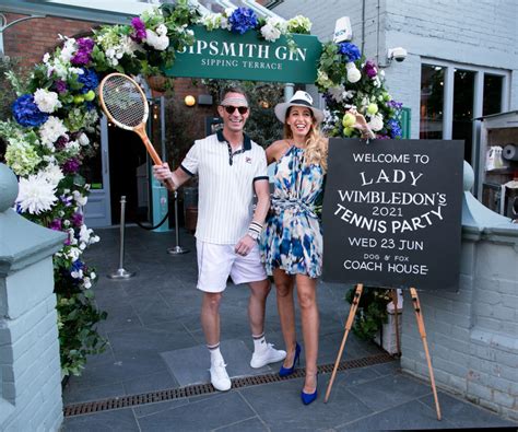 Is serena williams set to get back on track? Lady Wimbledon's Tennis Party 2021 at The Dog & Fox