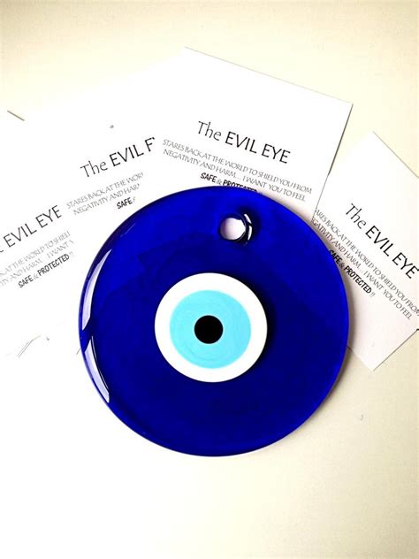 Evil Eye Wall Hanging Blue Evil Eye Beads Glass Evil Eye Collection