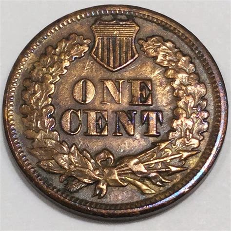 1864 L Indian Head Penny Beautiful High Grade Coin Rare Date Full