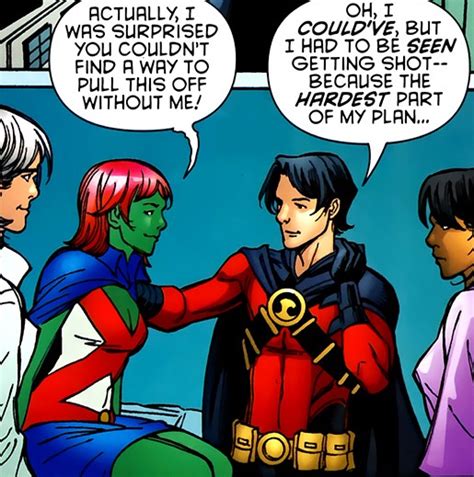 Red Robin 15 Tim Didnt Want To Get Shot Miss Martian Photo 38949294