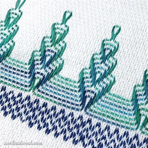 Kits Kits And How To Swedish Weaving Huck Towel Embroidery Kit 8 Pe