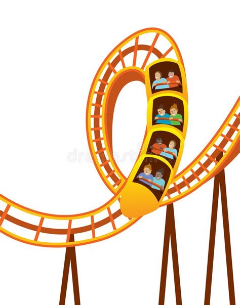Roller Coaster. Speedy Roller Coaster with Passengers Holding On , #sponsored, #Coaster, #Roller ...