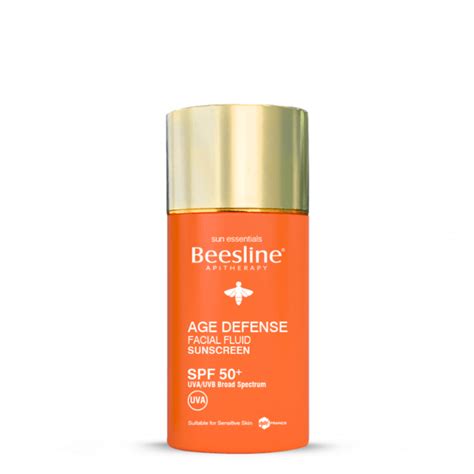 Beesline Age Defense Facial Fluid Sunscreen Spf 50 Beauty Bounty