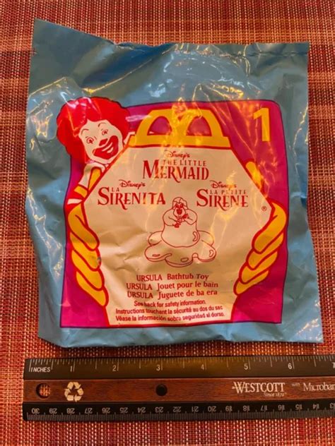 Mcdonalds Happy Meal Toy Disneys The Little Mermaid Ursula 1 Dated 1996 200 Picclick