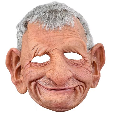 Wrinkled Grandpa Mask Party City Canada