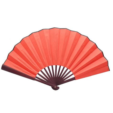 Trendbox Chinese Traditional Nylon Cloth Handheld Folding Fan For