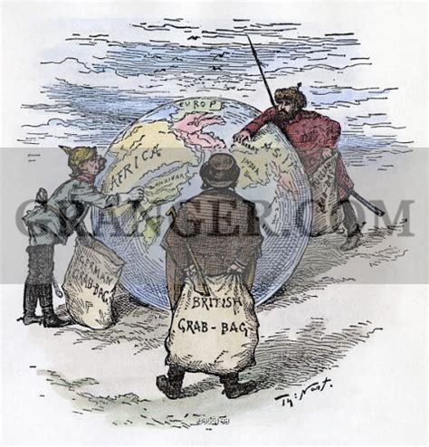 Image Of Cartoon Imperialism 1885 The Worlds Plunderers Germany