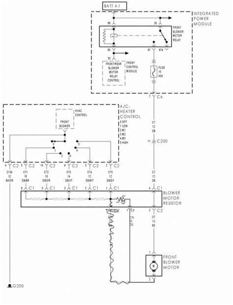 2002 Dodge Caravan, blower motor quite yesterday, checked ...