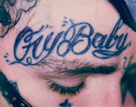Cry Baby Rip Lil Peep Baby Tattoos Lil Peep Tattoos Cry Baby Tattoo