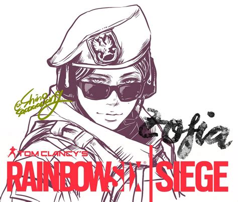 Shinos Zofia Art Rainbow Six Siege Art Rainbow Six Siege Anime