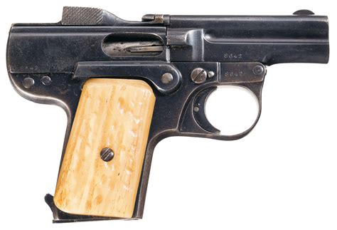 Бельгийский пистолет Николаса Пипера и его разновидности Nicolas