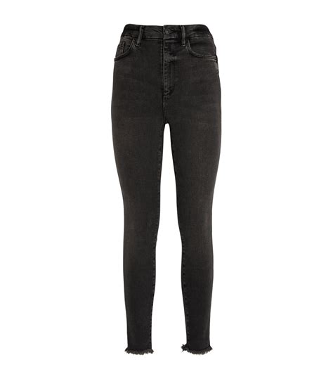 Allsaints Kenzie High Rise Skinny Jeans Harrods Us