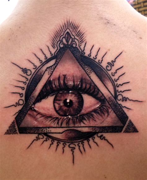 Gallery For Illuminati Pyramid Eye Tattoo