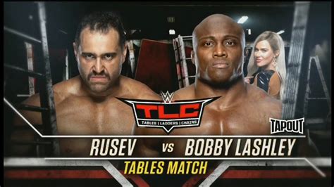 Universal champion bray wyatt vs. WWE TLC 2019 - Rusev vs Bobby Lashley Official Match Card HD - YouTube