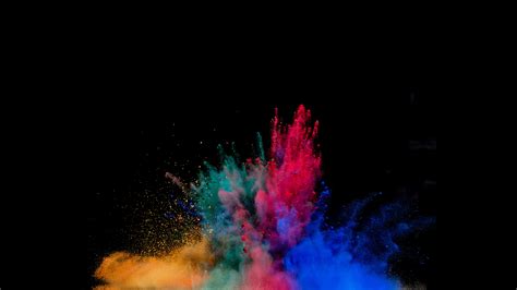 3840x2160 Colorful Powder Explosion 4k Hd 4k Wallpapers