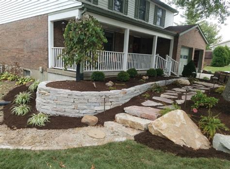 Hardscapes Landscaping Transforms Edgewood Front Yard Brentwood