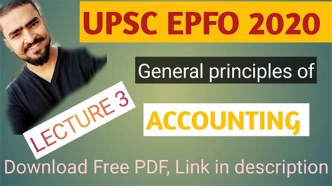 Upsc Epfo General Principles Of Accounting Lecture Shiksha