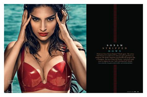 Sonam Kapoor Stuns In Gq Indias August Cover Story Fashion Gone Rogue