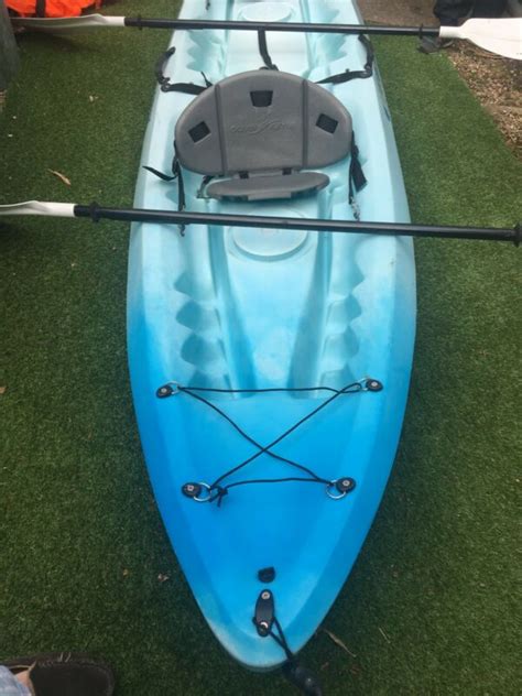 Kayak fishing is an excellent way to experience the beauty of the ocean without the noise of an outboard motor disturbing the placid scenery. Malibu Two Kayak - 2 Seater Sit On Top Blue Kayak, Tandem ...