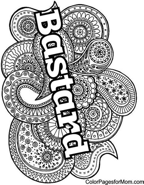 Pin By Valarie Ante On Color Me Sweary Coloring Pages Free Adult Coloring Printables Adult