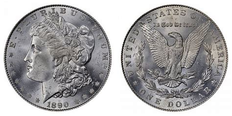 1890 Morgan Silver Dollar Coin Value Prices Photos And Info