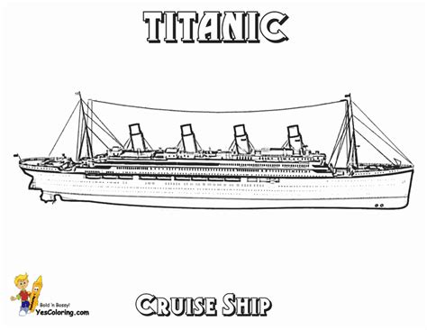 Free Titanic Coloring Pages With Titanic Coloring Page | Coloring For