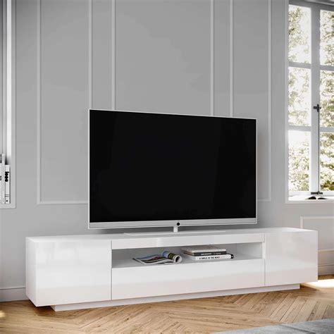 Samso TV Stand - White for TVs up to 75" - LOFT Design Company