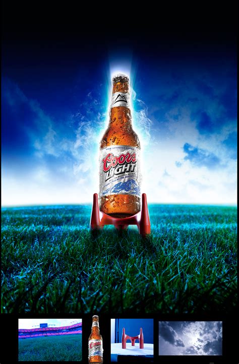 Coors Light Nfl Photography And Retouching On Behance