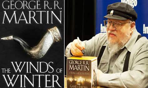 george martin announced the winds of winter