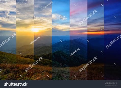 Landscape At Different Times Of Day Stock Photos Images And Photography