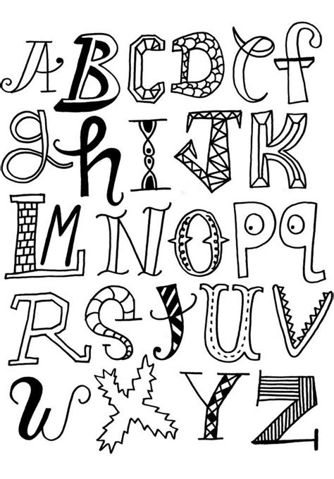 Ejemplos de moldes de letras. Molde de Letras: Grande, Patchwork, EVA, Pequenas, 3D e Mais!
