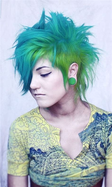 62 Spectacular Scene Hairstyles For Short And Medium Hair Short Punk