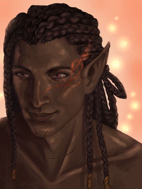 Typically Sand Elves Have Dark Brown Hair And Brown To Greenish Hued
