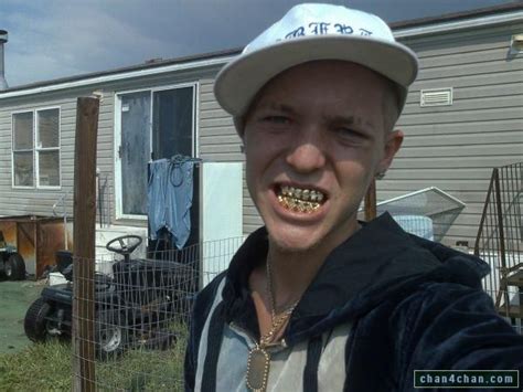 Gangsta Gold Teeth Redneck